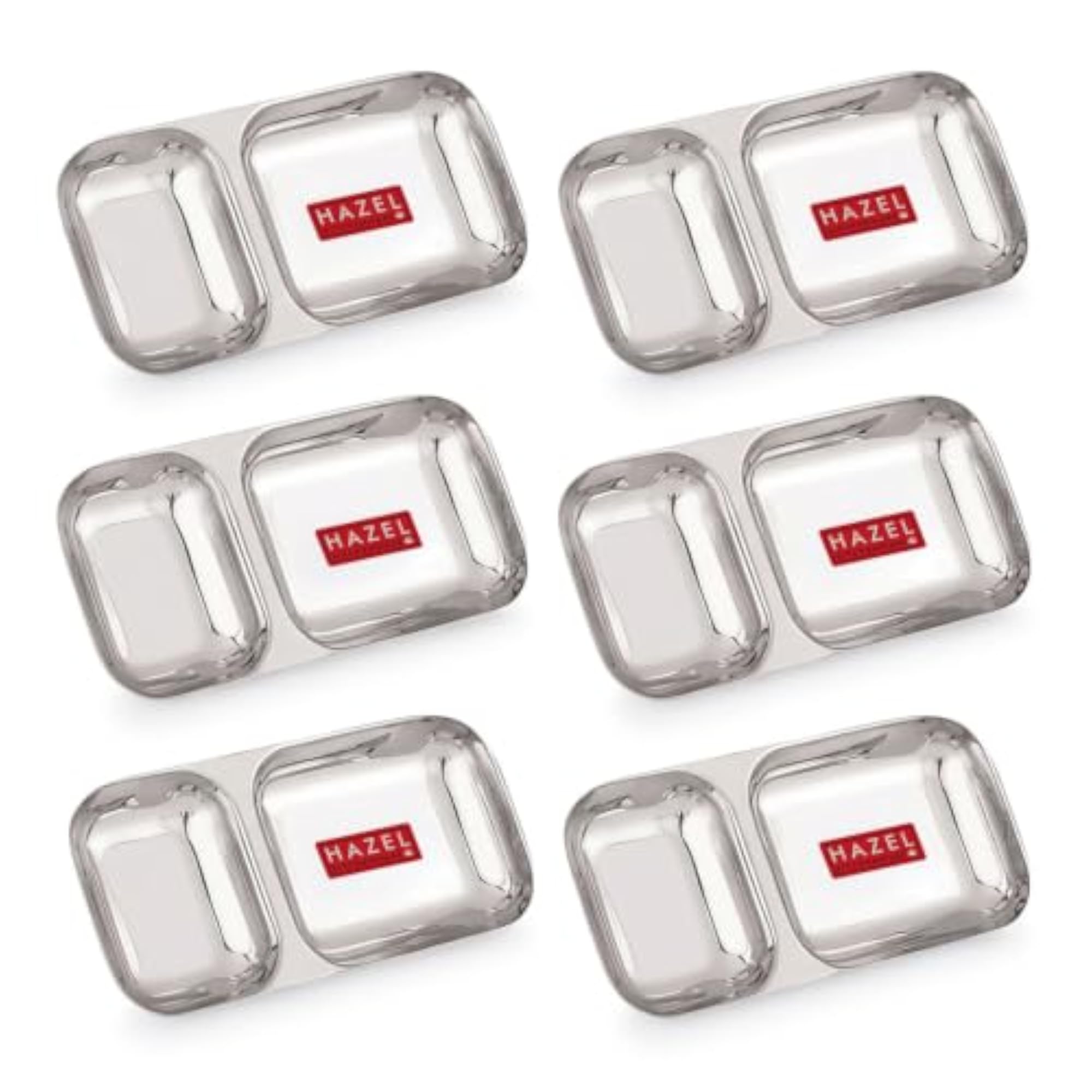 Steel Section Plate Set of 6, Durable and Versatile