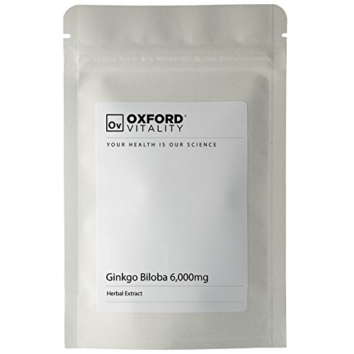 Oxford Vitality Ginkgo Biloba 6000mg Tabletten