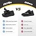 Imagen de FitVille Zapatos de Piel para Hombre con Puntera Ancha Zapatillas Cómodas para Caminar Ajustables para Pies Sensibles 43 EU X-Ancho