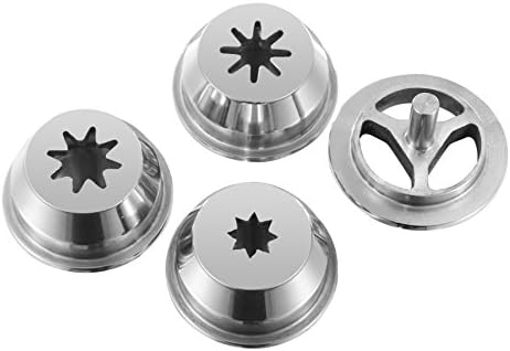 3 Sizes Stainless Steel Hollow Churro Nozzles Attachment for Spanish Churro Maker Machines