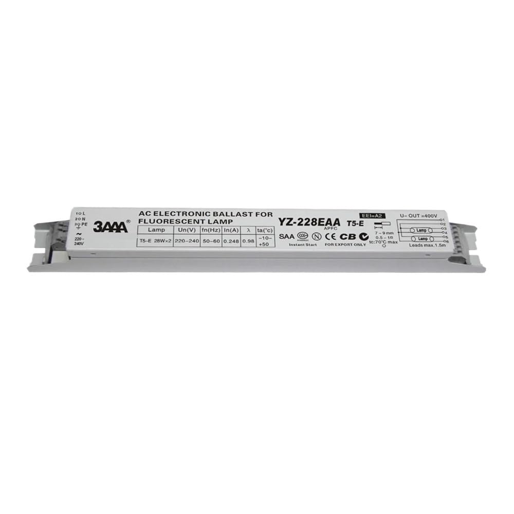 RTRCAGAKM YZ-228EAA YZ-328EAA Rectifier T5-E 220-240V 2 * 28W 3 * 28W T5 Electronic Ballasts For T5 HO Tube Fluorescent Lamp
