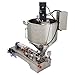 INTBUYING Paste Liquid Heating Mixing Filling Machine with Vertical Hopper 5-50ml