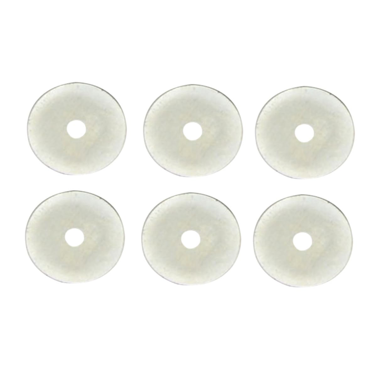 CIMAXIC Leather Wheel Knife Replacement Blades 6pcs 0.28mm Rotary Cutters for Fabric Leather Crafts