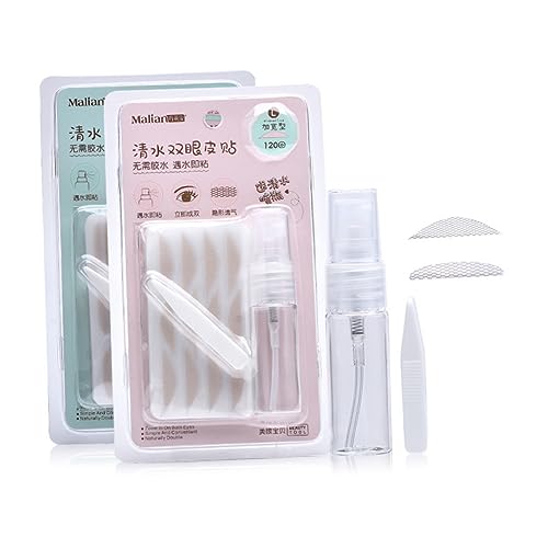 Mikinona Lace Double Eyelid Sticker Pack Double Sided Eyelid Tape for Makeup for Women