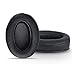 Tranesca Leather Replacement earpad/Ear Cushion/Ear Cover for Big OVEREAR Headphones (Fits a Great Variety of Headphones) - Black