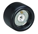 Dynabrade 92801 5-Inch Diameter by 3-1/2-Inch Wide Standard Dynacushion Pneumatic Wheel, Black