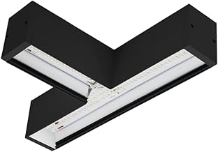 Luz de techo lineal, 14W, temperaturas de color 3000K-4000K-5000K, 1960 Lm, IP20, ideal para iluminación general y ambientes modernos.