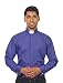 Men's Long Sleeves Tab Collar Clergy Shirt Purple (17 - 17 1/2 (34-35))