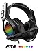 Produktbild Mpow Iron Gaming Headset, 7.1-Surround Gaming Kopfhörer mit Surround-EQ-Einstellung und ENC-Mikrofon, RGB-LED PS4 Gaming Headset, Over-Ear Gaming Kopfhörer für Computer, Xbox, PS4 und Nintendo Switch