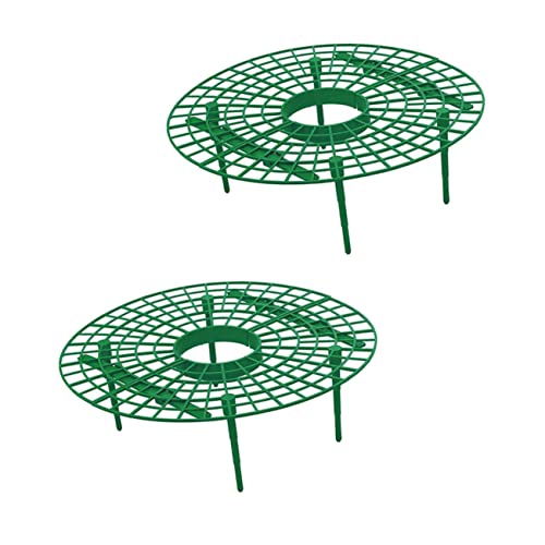Yardenfun 2 Stück Pflanzenkletterstützen Erdbeer Rankhilfe aus Langlebigem Material Gartenklettergerüst für Saubere Früchte Schützt vor Bodenkontakt Einfach zu Verwenden