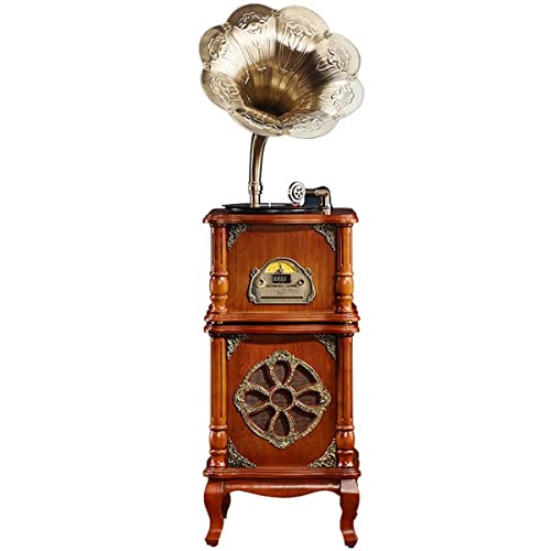 Gramophone Tourne-disque rétro pour enregistrements 33/45 tr/min Compatible 18/25/30 cm, compatible lecteur CD Bluetooth sans fil U - Les Beatles, Paul McCartney, John Lennon, RIngo Starr, George Harrison Gramophone Tourne-disque rétro pour enregistrements 33/45 tr/min Compatible 18/25/30 cm, compatible lecteur CD Bluetooth sans fil U