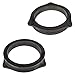 Produktbild tomzz Audio 2804-002 MDF Lautsprecherringe Adapter Halterungen kompatibel mit BMW X5 E53 1999-2006 Fronttür für 165mm DIN Lautsprecher