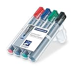 Staedtler juego de 4 rotuladores para pizarra de confãƒâ © rence by Staedtler