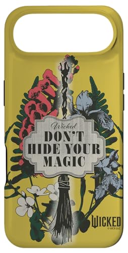 �E�B�L�b�h Don�ft Hide Your Magic Floral Broom �X�}�z�P�[�X iPhone Air �p