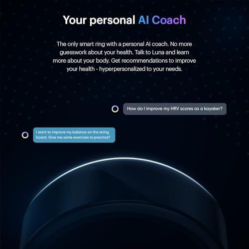 Image of Noise LUNA Ring (Buy Sizing Kit First) - Most Accurate Smart Ring, Track Sleep, Activity, Readiness, Stress, Menstrual Health And More - Upto 6 Days Battery - Size 6 - Rose Gold