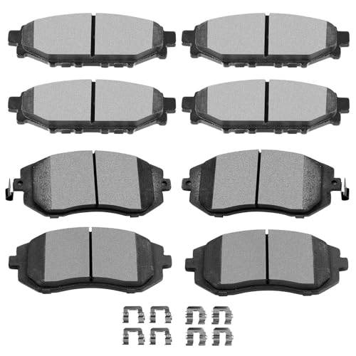 Image of SCITOO D1114 D929 Front Rear Ceramic Brake Pads Sets Fit For Subaru For Forester 2011-2013,For Impreza 2008-2011 2013,For Legacy 2005-2013,For Outback 2005-2013