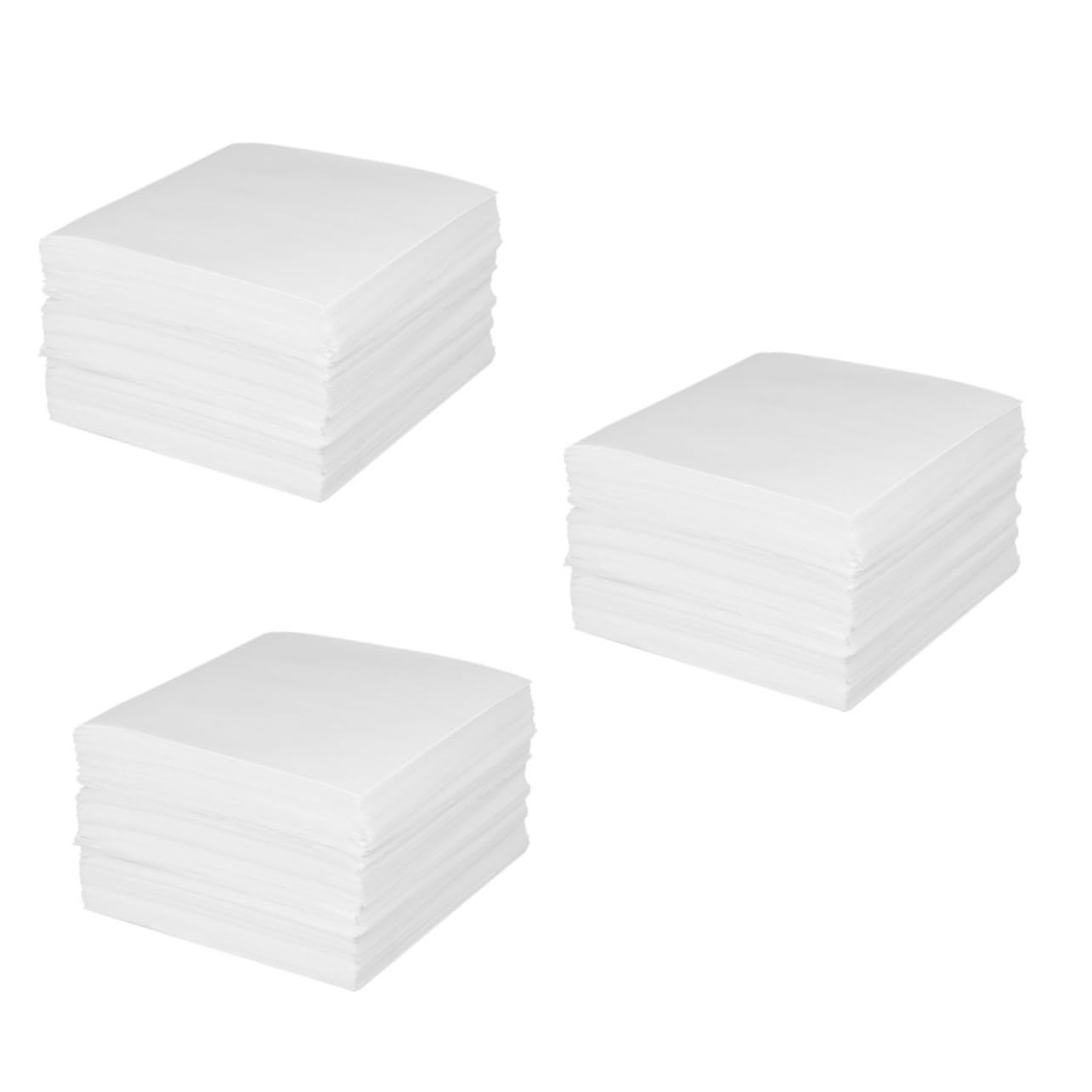 Cabilock 3 Series De Papel Sin Polvo Higiene Toallita Seca Limpiar Desmaquillantes Lentes Gafas De Computadora Tela No Tejida 1200 Piezas*3