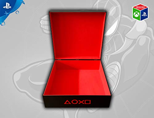 Porta jogos PS3/PS4/PS5 Miles Morales (40 jogos e 2 crtl)