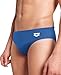 ARENA Feel Men's Dynamo Swim Brief Athletic Swimwear Sports Bathing Suit Waterfeel Stretchy Fitness Swimming Stylish Swimsuit Beach and Pool, Royal Blue, US Size 32