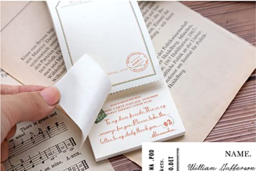 400 Pcs Vintage Decorative Paper Pads For Scrapbooking And Decoupage, 4 Sizes #TOP6