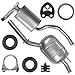 Produktbild Adamot Auspuffanlage Schalldämpferset Auspuff für Mercedes 190 W201 2.0i 2.0 D