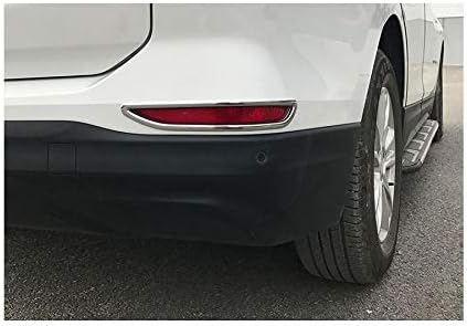 2Pcs ABS Chrome Car Rear Fog Light Lamp Cover Trim Decorate Cover for Chevrolet Equinox 2018 2019 2020 2021 2022 2023 2024