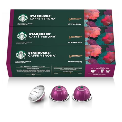 Starbucks by Nespresso Vertuo, Caff&egrave; Verona Dark Roast Coff