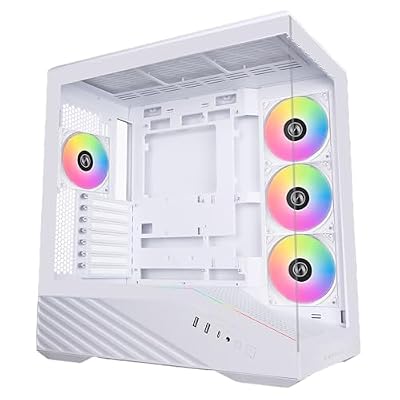 Lian Li V100-ATX Mid-Tower PC Case-White-V100RW