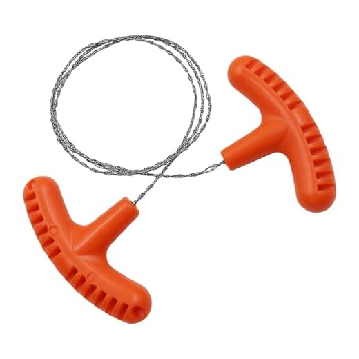 Lightweight Wire Handsaw for Outdoor Cutting
