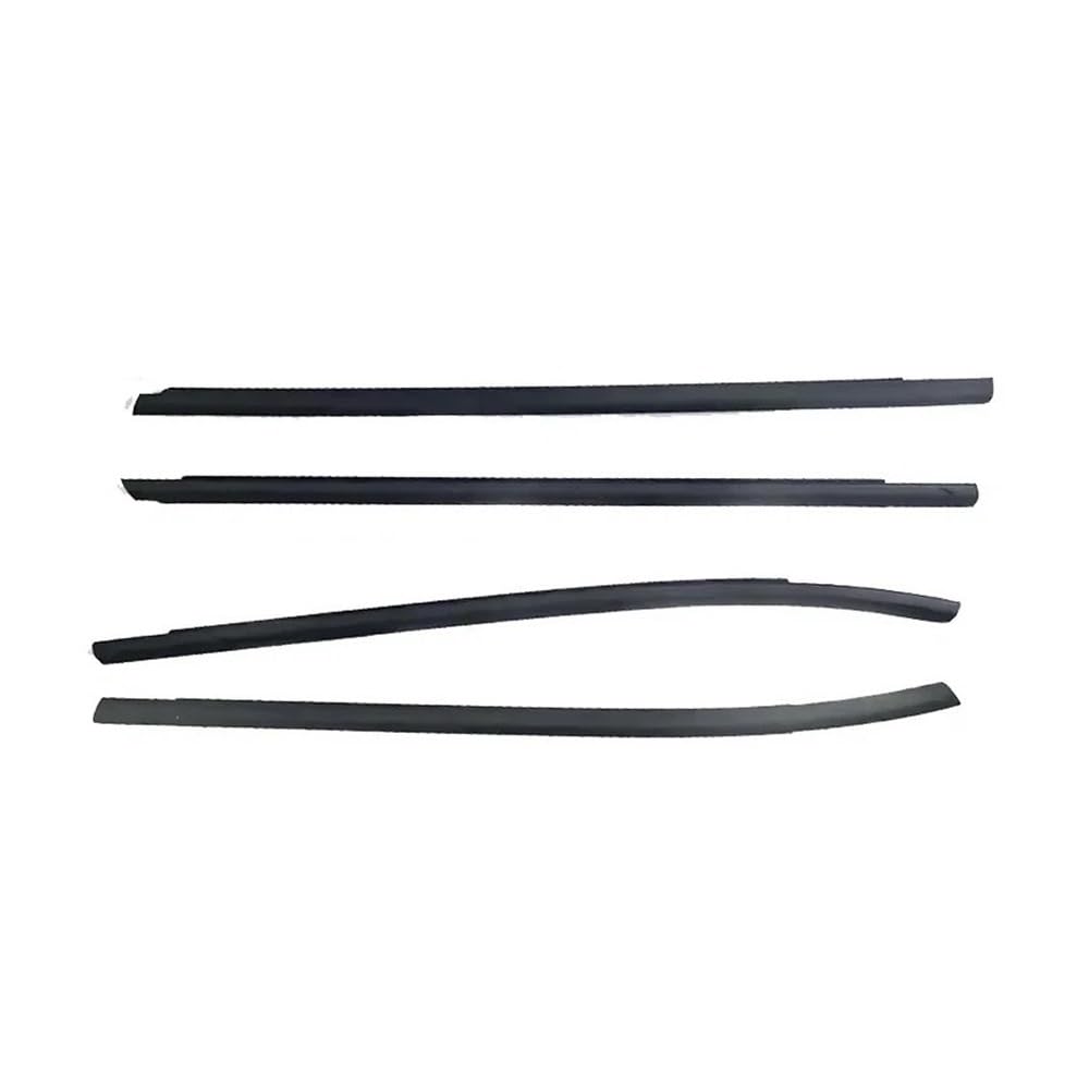 Sealing Strip Car Window Weatherstrip 4PCS Outer Door Windows Rubber for Hyundai for Tuscon IX35 2010-2015 Hatchback Sealingstrip