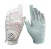 FINGER TEN - Guante de Golf de Cuero para Mujer con Marcador...