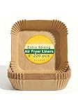 Air Fryer Liners 200–330 Pcs – 8” Square Food-Grade Parchment Paper (20 cm) – Non-Stick, Oil-Proof, Heat Resistant to 428°F – Disposable Basket Liners for 5–8 QT Air Fryers (220)