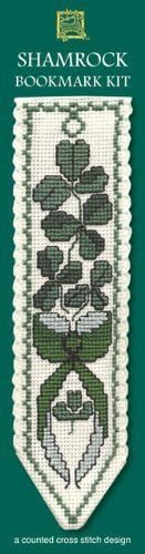 Irish Shamrock Bookmark - Cross Stitch Kit