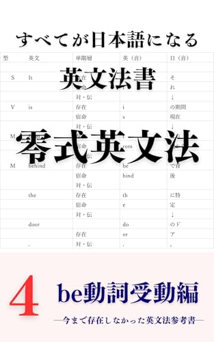 ZeroshikiEibunpouYon: SubetegaNihongoNinaruEibunpou ZeroShikiEibunpouKobetsu (LabelZero) (Japanese Edition)