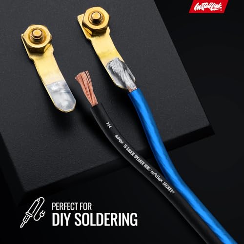 16 AWG Gauge Speaker Wire Cable Stereo, Car or Home Theater, CCA (100 Feet) by Install Link - Thumbnail 5