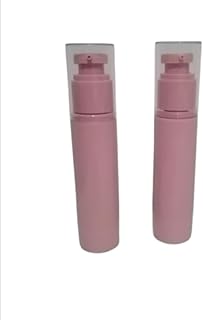 2 Pack Airless Empty Refillable Containers for Lotions, Serums, Oils and More 30ml - Pink