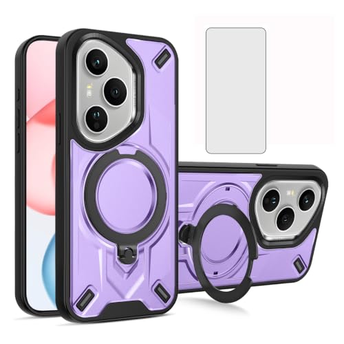 Coque Honor 400 Pro 5G Asuwish béquille anneau et verre trempé écran