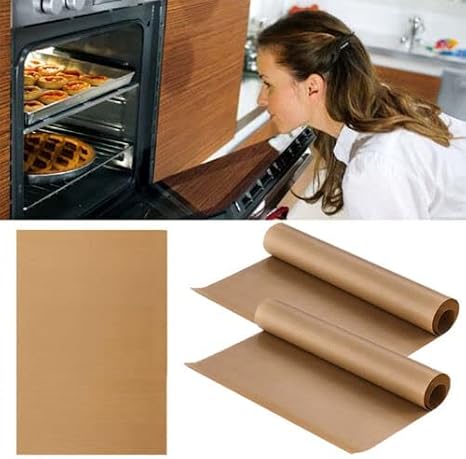 2 Pcs PTFE 40x60 PTFE Sheet Mat Heat Press Craft Transfer Sheet Non Stick