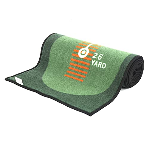 1187×199-Pulgadas-Entrenador-de-Putting-de-Golf-Practica-Colchoneta-de-Putting-Experiencia-Suave-Interior-Golf-Green-Fairway-Pad-Ayuda-de-Entrenamiento-con-Escala-medible