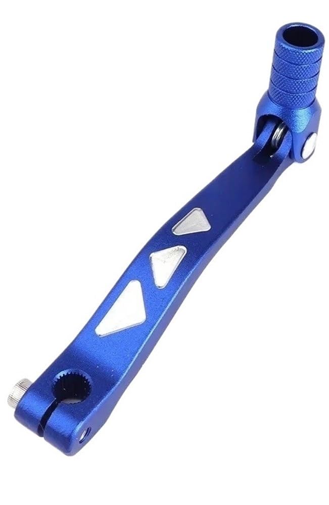 Ypmgrwlsn Blue Gear Lever Motorcycle Aluminium Folding Gear Shifter Shift Lever Dirt Pit Bike For 50Cc 70Cc 110Cc 125Cc For Crf 50