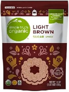 Gluten Free Organic Light Brown Sugar (1 Bag, 24 oz.)
