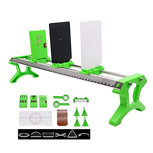 Educational Science Model 32 Kits de experimentos de óptica física, kit de bancada óptica, escala cl