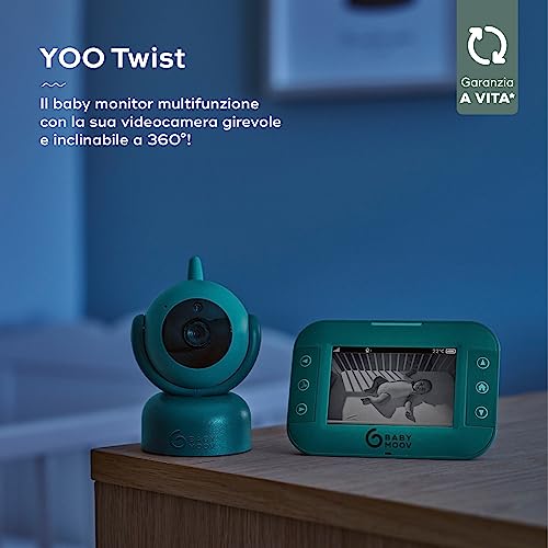 Babymoov Yoo Twist Babymonitor Video Motorizzato 360° - 2