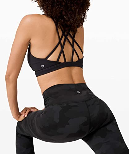 Lululemon Women’s Wunder Under Stretchy Fitness Pants - High Rise Leggings, Sweat-Wicking Fabric, Firming Support, 25 Inch Inseam, Incognito Camo Multi Grey, Size 12 #TOP2