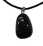 tigereisen armband ERLESENES GLÜCKSSTEIN-UNIKAT - die Stein Maserung und das Schleifen & Polieren in der drehenden Trommel geben jedem Schmuck Edelstein Anhänger eine eigene Form & Optik - Abbildung = Naturstein Muster