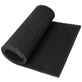 Air Filter Foam Sheet Material Replacement for UNI 12' x 24' x 3/8' 40PPI Coarse Foam Pad Pre Filter Media Washable, Cut to Fit Air Conditioner, Purifier, Aquarium (Black)
