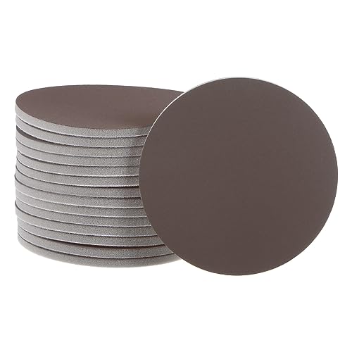 sourcing map 15 dischi abrasivi in spugna abrasiva con gancio e anello, 12,7 cm, grana 1200, disco abrasivo bagnato/asciutto per auto, legno, cartongesso, lucidatura e rettifica dei metalli