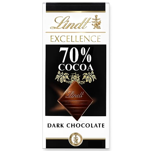 Lindt EXCELLENCE 70% Cocoa Dark Chocolate Candy Bar, Dark Chocola...