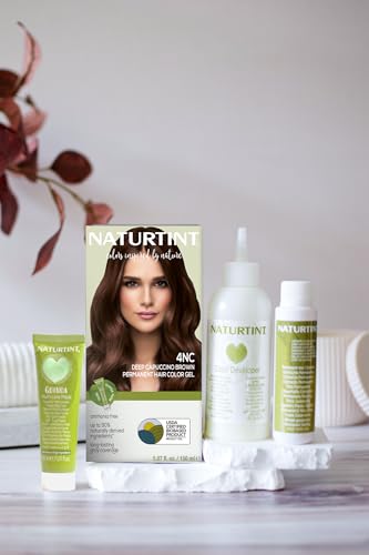 Image of Naturtint 4NC Deep Cappuccino Permanent Hair Color (Pack of 1), Ammonia Free, Vegan, Cruelty Free, up to 100% Gray Coverage, Long Lasting Results (Packaging may vary)