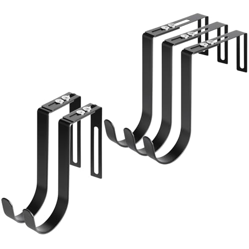 Yinsiskyer Adjustable Over The Door Hooks, Premium Metal Hooks for